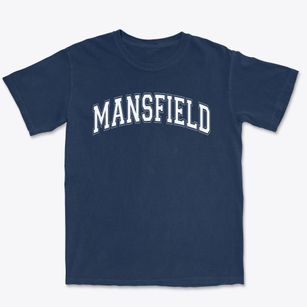 Mansfield Middle School Varsity Arch Premium Heavyweight T-shirt