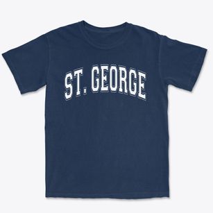 Saint George School Varsity Arch Premium Heavyweight T-shirt