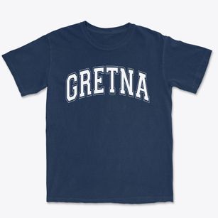 Gretna Middle School Varsity Arch Premium Heavyweight T-shirt