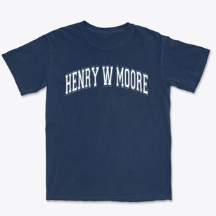 Henry W Moore Elementary School Varsity Arch Premium Heavyweight T-shirt