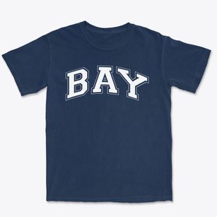 Ps 105 Bay Varsity Arch Premium Heavyweight T-shirt