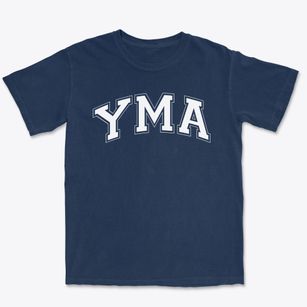 Yonkers Montessori Academy Varsity Arch Premium Heavyweight T-shirt