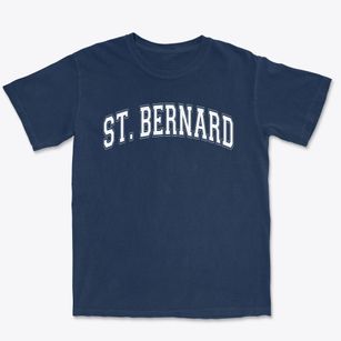 Saint Bernard School Varsity Arch Premium Heavyweight T-shirt