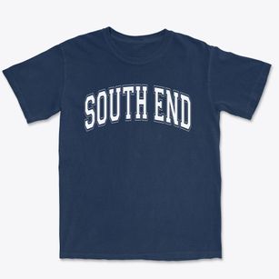 South End Elementary School Varsity Arch Premium Heavyweight T-shirt