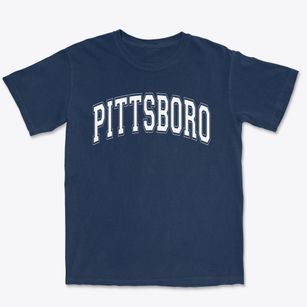 Pittsboro Elementary School Varsity Arch Premium Heavyweight T-shirt