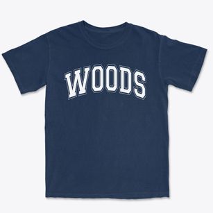 Woods Charter School Varsity Arch Premium Heavyweight T-shirt