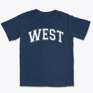 West Middle School Varsity Arch Premium Heavyweight T-shirt