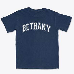 Bethany Lutheran School Varsity Arch Premium Heavyweight T-shirt