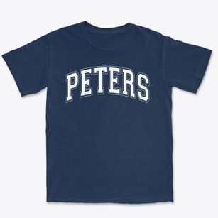 Peters Elementary School Varsity Arch Premium Heavyweight T-shirt