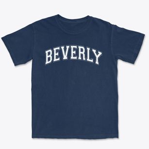 Beverly Elementary School Varsity Arch Premium Heavyweight T-shirt