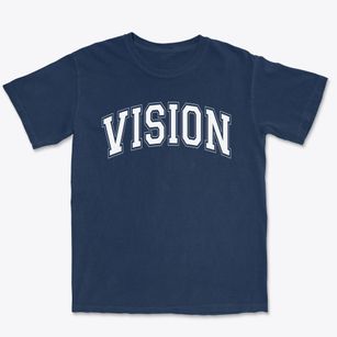 Vision Baptist Christian School Varsity Arch Premium Heavyweight T-shirt