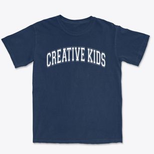 Creative Kids School Varsity Arch Premium Heavyweight T-shirt
