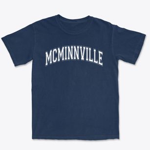 Mcminnville High School Varsity Arch Premium Heavyweight T-shirt