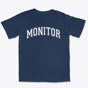 Monitor Elementary School Varsity Arch Premium Heavyweight T-shirt