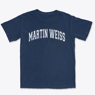 Martin Weiss Elementary School Varsity Arch Premium Heavyweight T-shirt