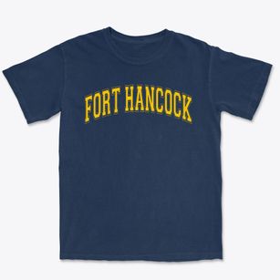 Fort Hancock High School Varsity Arch Premium Heavyweight T-shirt