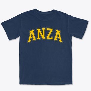 Anza Elementary School Varsity Arch Premium Heavyweight T-shirt