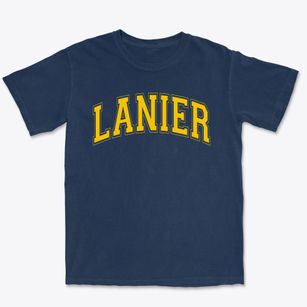 Lanier Middle School Varsity Arch Premium Heavyweight T-shirt
