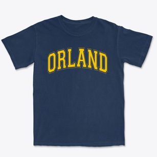 Orland Junior High School Varsity Arch Premium Heavyweight T-shirt