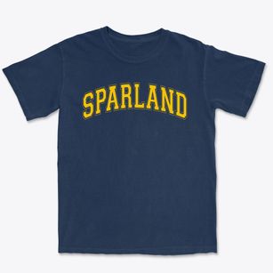 Sparland Elementary/midland Junior High Varsity Arch Premium Heavyweight T-shirt