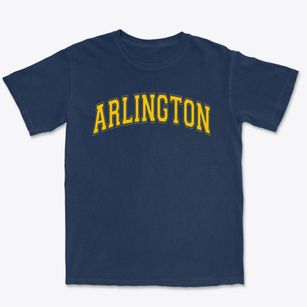 Arlington Elementary School Varsity Arch Premium Heavyweight T-shirt