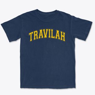Travilah Elementary School Varsity Arch Premium Heavyweight T-shirt