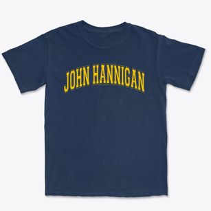 John Hannigan Elementary School Varsity Arch Premium Heavyweight T-shirt