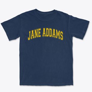 Jane Addams Middle School Varsity Arch Premium Heavyweight T-shirt