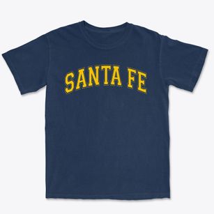 Santa Fe Accelerated School Varsity Arch Premium Heavyweight T-shirt