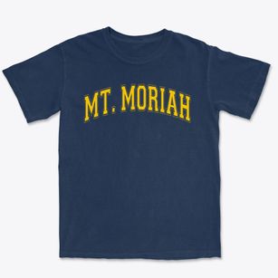 Mt. Moriah Christian Academy Varsity Arch Premium Heavyweight T-shirt