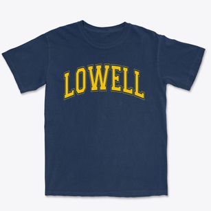 Lowell Elementary School Varsity Arch Premium Heavyweight T-shirt