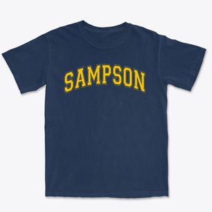 Sampson Middle School Varsity Arch Premium Heavyweight T-shirt