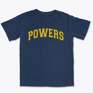 Powers Elementary School Varsity Arch Premium Heavyweight T-shirt