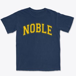 Noble Elementary School Varsity Arch Premium Heavyweight T-shirt
