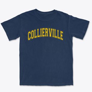 Collierville Middle School Varsity Arch Premium Heavyweight T-shirt