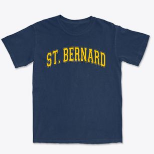 Saint Bernard School Varsity Arch Premium Heavyweight T-shirt