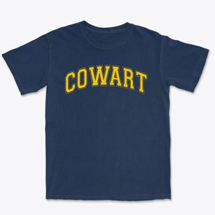 Cowart Elementary School Varsity Arch Premium Heavyweight T-shirt