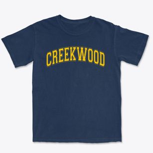 Creekwood Middle School Varsity Arch Premium Heavyweight T-shirt