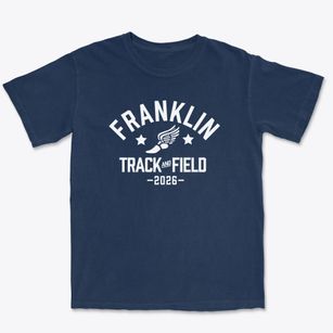 Franklin Elementary School Track and Field Premium Heavyweight T-shirt
