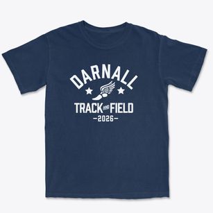 Darnall E Campus School Track and Field Premium Heavyweight T-shirt
