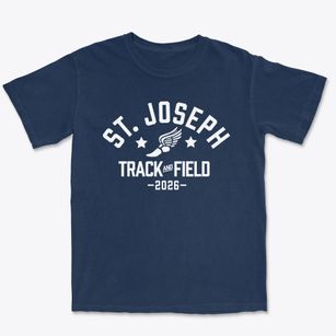 Saint Joseph School Track and Field Premium Heavyweight T-shirt