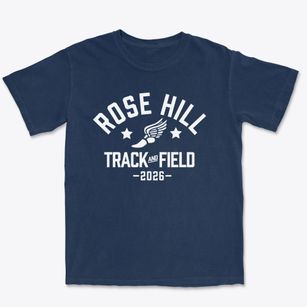 Rose Hill Montessori School Track and Field Premium Heavyweight T-shirt