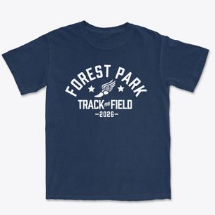 Forest Park High School Track and Field Premium Heavyweight T-shirt