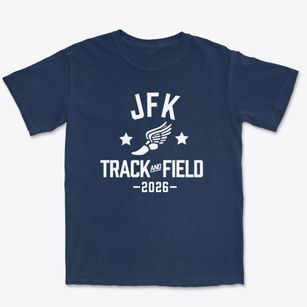 John F Kennedy Middle School Track and Field Premium Heavyweight T-shirt
