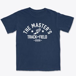 The Master's Christian Academy Track and Field Premium Heavyweight T-shirt