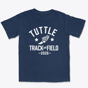 Tuttle Contemporary School Track and Field Premium Heavyweight T-shirt