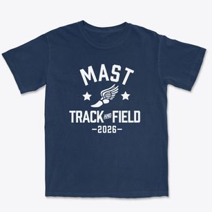 Mast School Track and Field Premium Heavyweight T-shirt