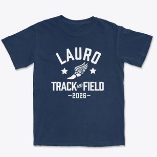 Lauro Elementary School Track and Field Premium Heavyweight T-shirt