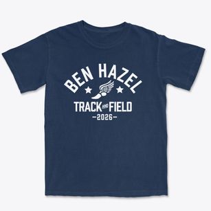 Ben Hazel Primary School Track and Field Premium Heavyweight T-shirt