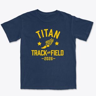 Titan Academy Track and Field Premium Heavyweight T-shirt